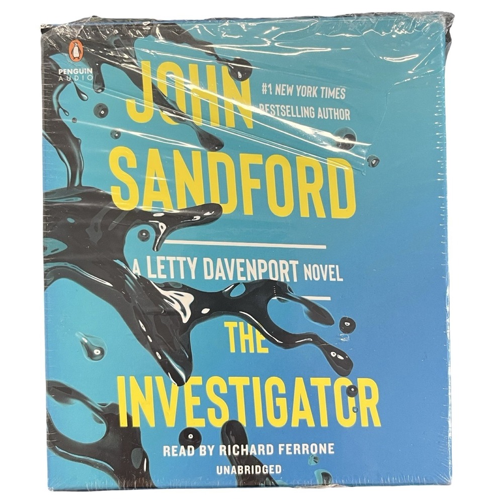 The Investigator - Audio CD By Sandford, John - Complete 11 CD's